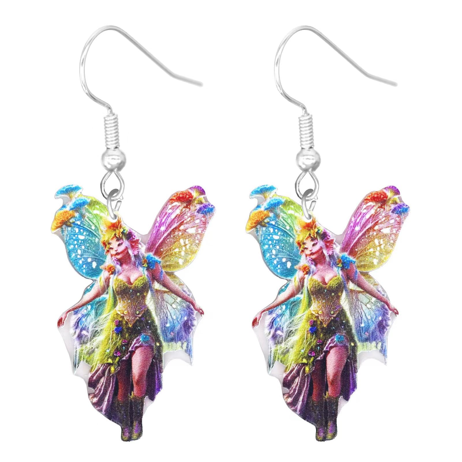 Melanie Merch Inspired Acrylic Butterfly Earrings Unique Jewelry