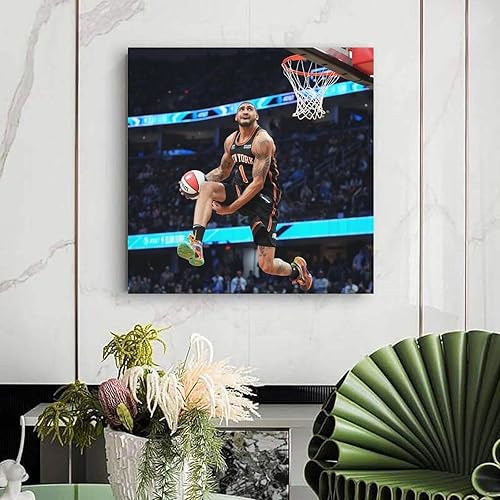 Miniatura 5 de EkSma Obi Toppin Classic Moves of Basketball Players Poster Room Aesthetic Print Art Wall Painting Canvas Gifts Modern Bedroom Decor