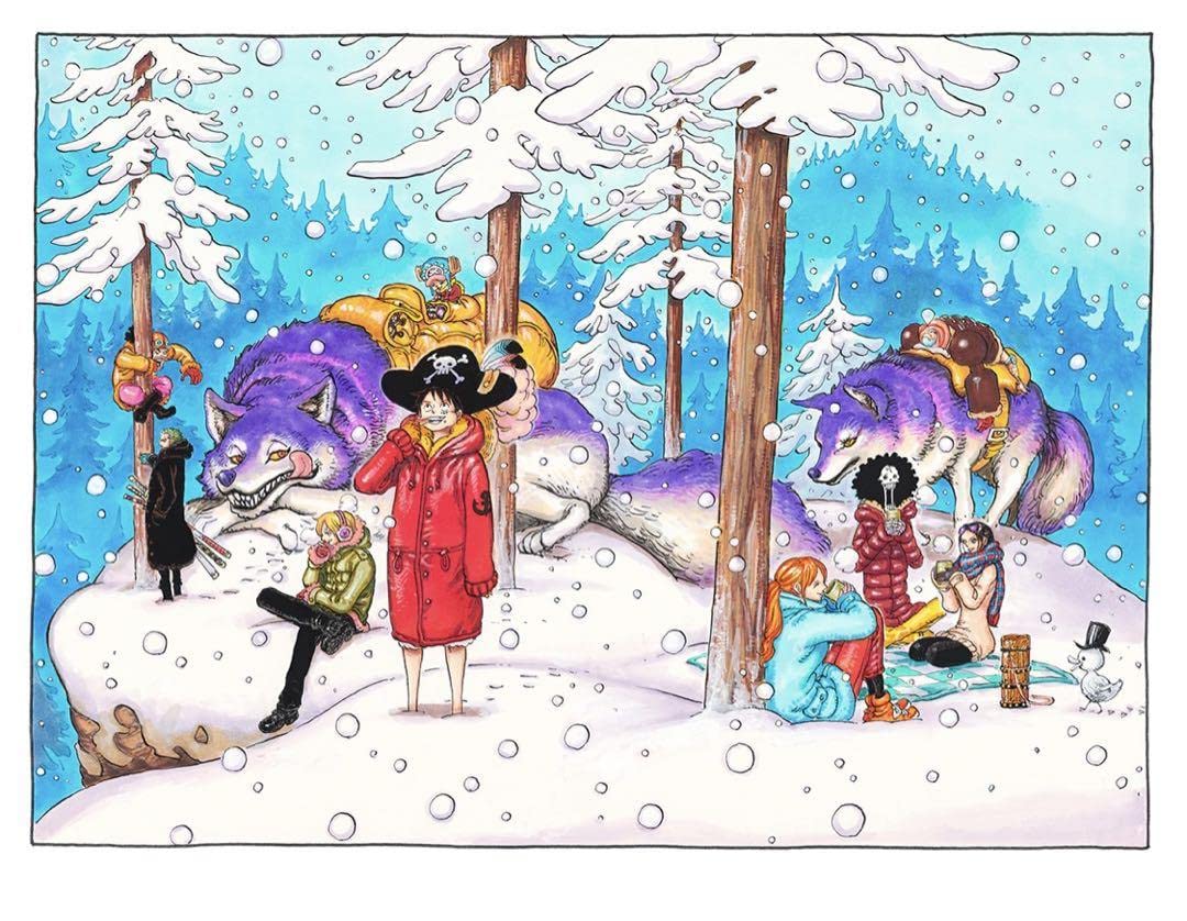 【未開封】ONE PIECE マンガアート(NFT) 雪と狼 未開封】ONE PIECE マンガアート(NFT) 雪と狼