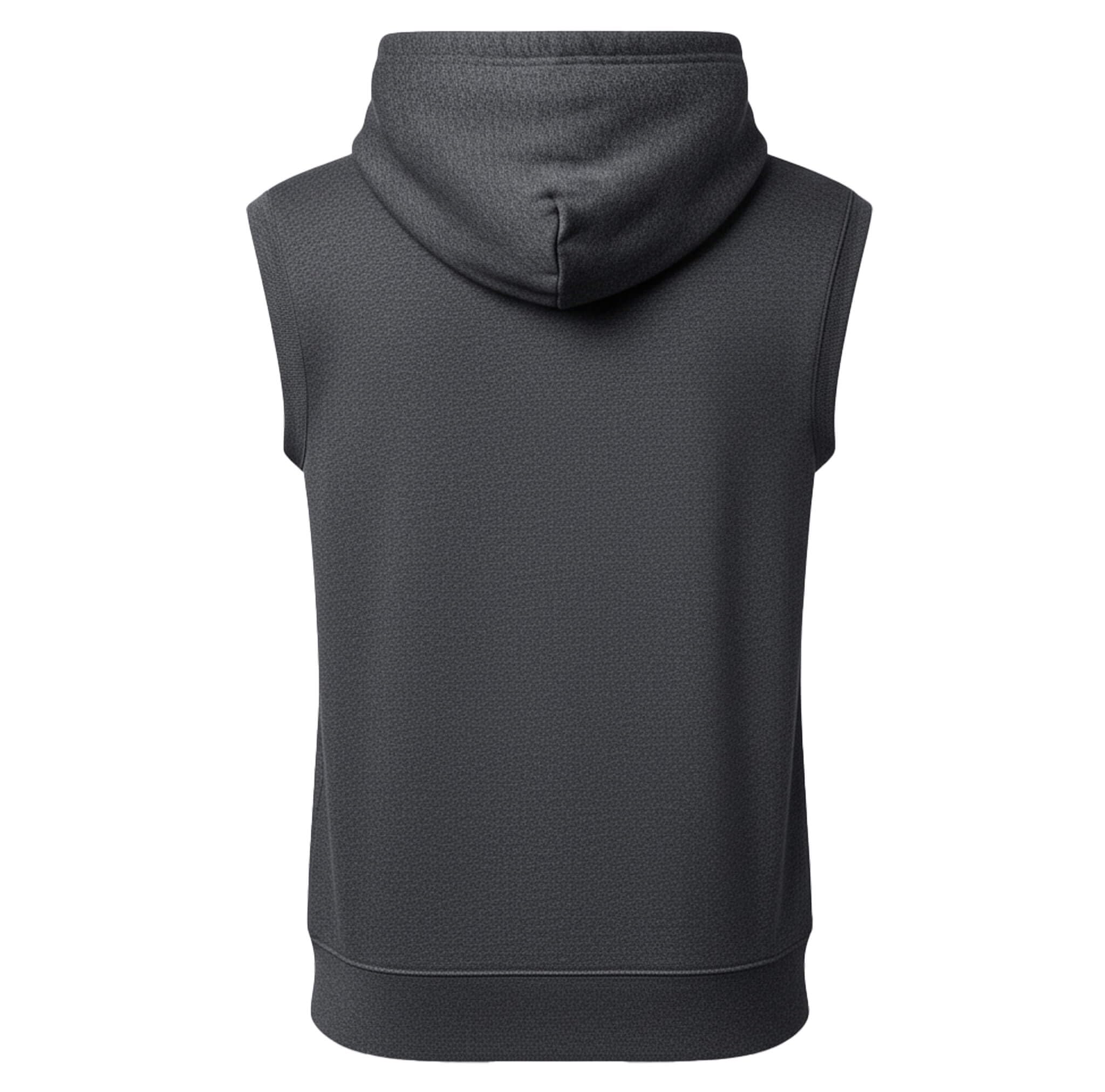 ROCK-IT Apparel Bluza bez rękawów z kapturem dla mężczyzn – z zamkiem błyskawicznym – bluza fitness z kapturem – kamizelka treningowa [rozmiar S-4XL] Koszulka bez rękawów