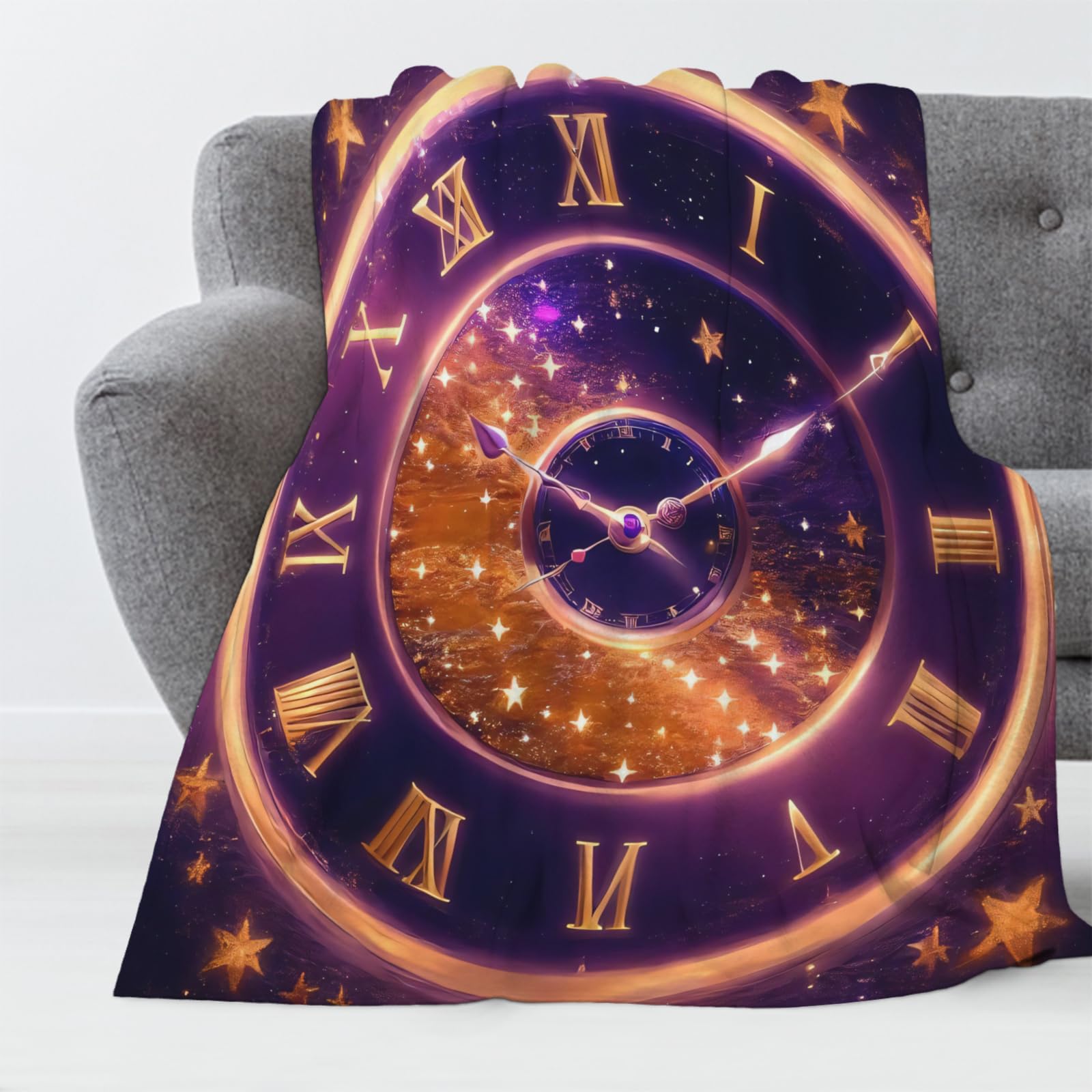Manta de Franela Geométrico 180x200 cm Manta de Franela de Microfibra Sueño Manta de Felpa Suave para Sofá Cama Manta Polar Invierno Gruesa y Esponjosa Caliente