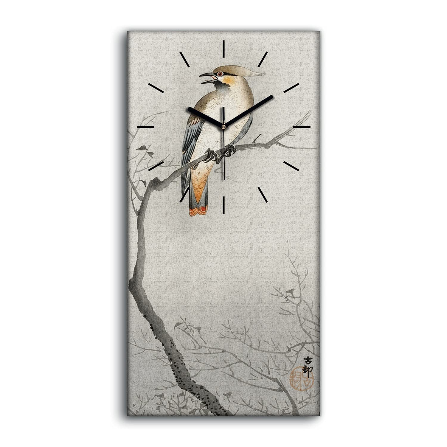 Horloge haut de gamme sur toile Coloray décoration image moderne