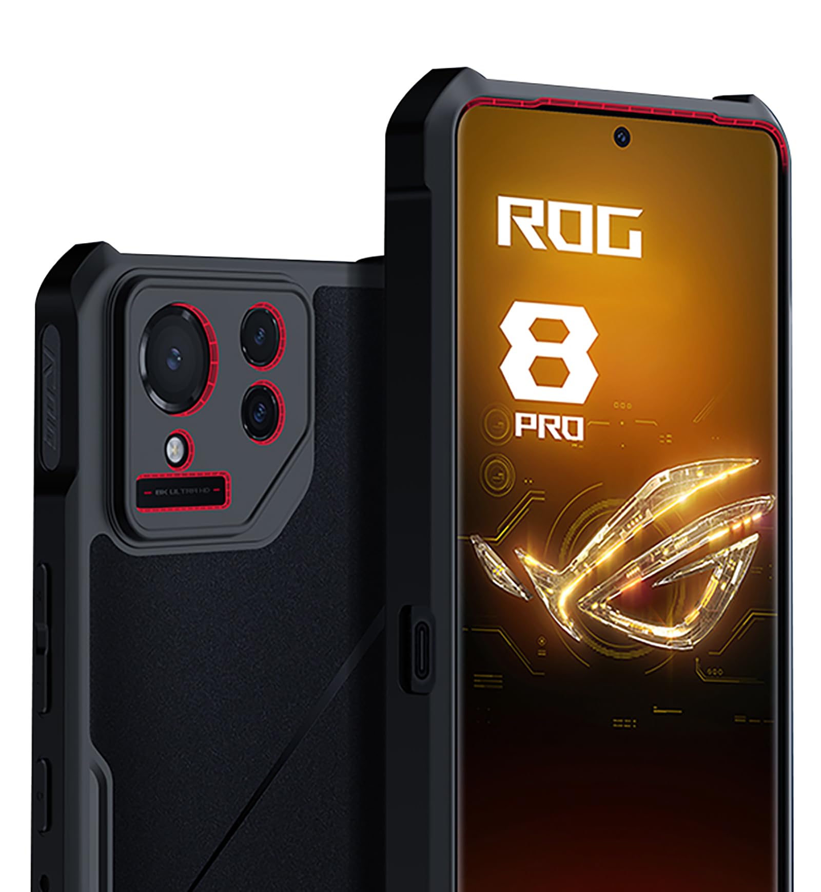 Coque En Silicone Souple Pour ASUS ROG Phone 8 Pro - Neuf, Protection Anti-Chocs