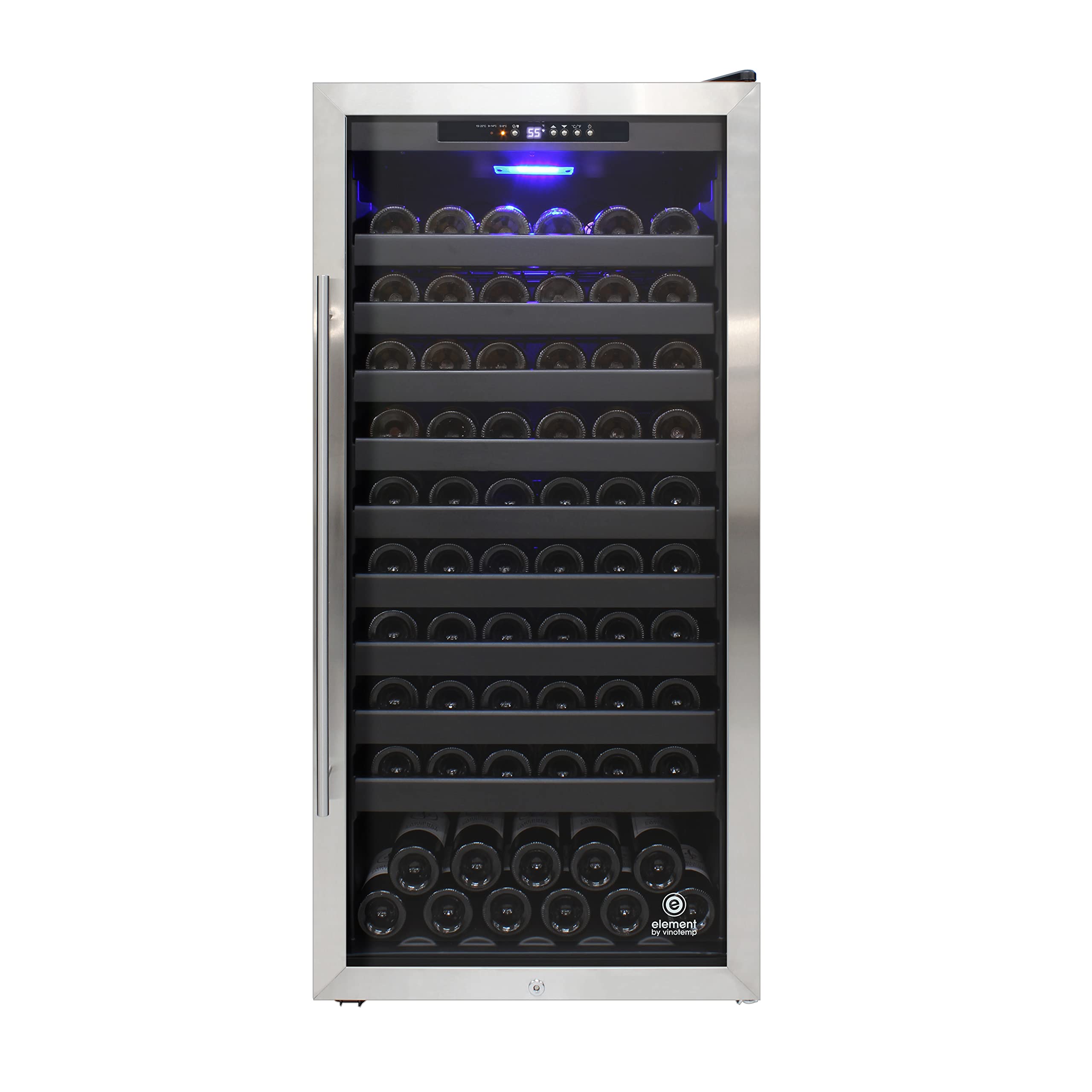Vinotemp EL-48TS Wine Cooler Black