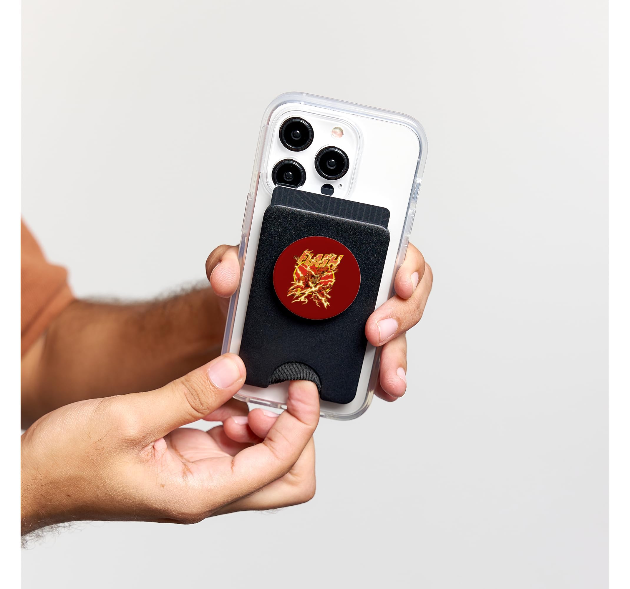The Flash | Merch ufficiale DC Comics | WBUFLS02 PopSockets PopWallet per MagSafe