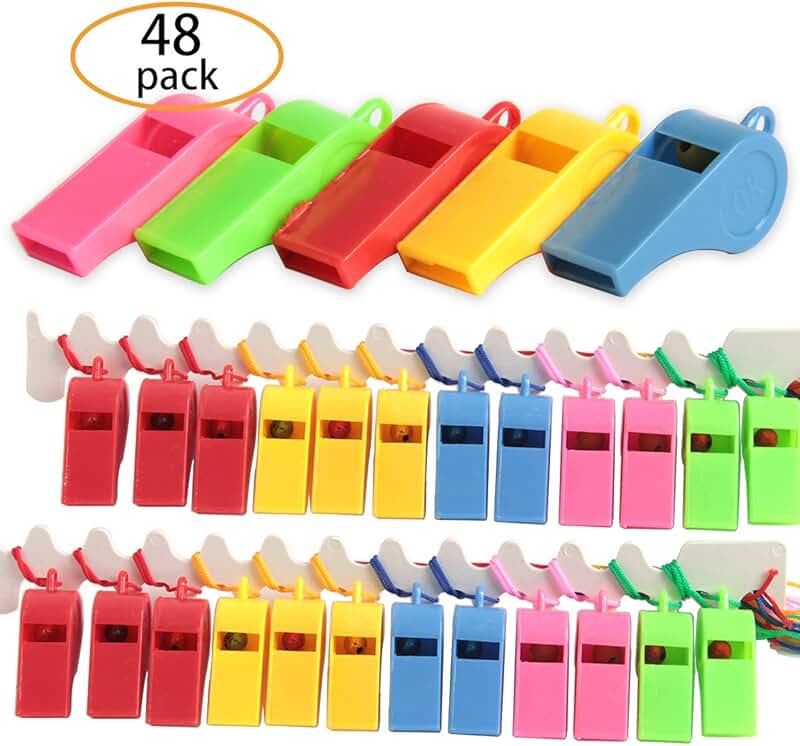 plastic whistles bulk