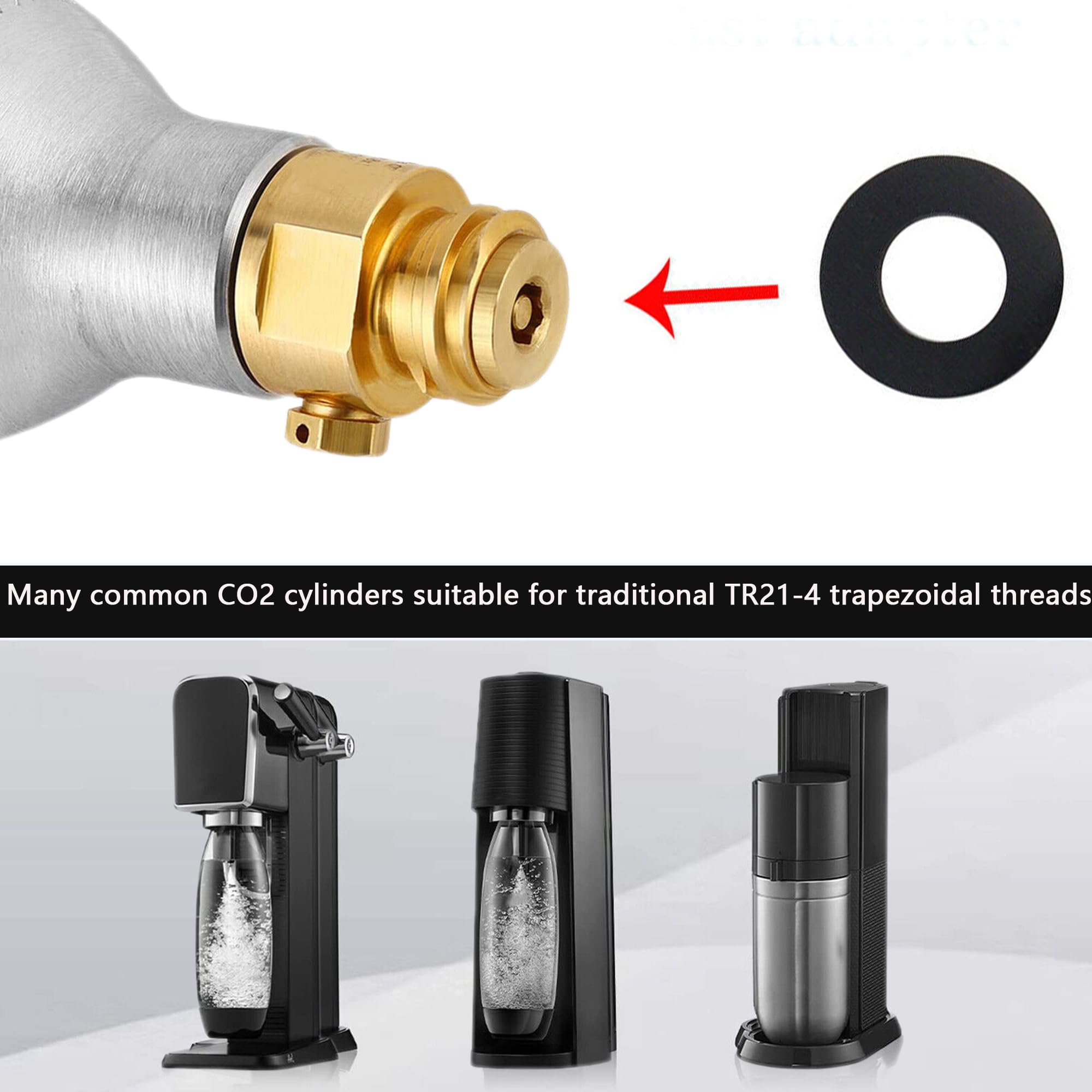 12 Pezzi Guarnizioni O-Ring Per Sodastream | Anelli Di Silicone Bianchi Per Bottiglie PET E Plastica | Ricambi Originali - Foto 7