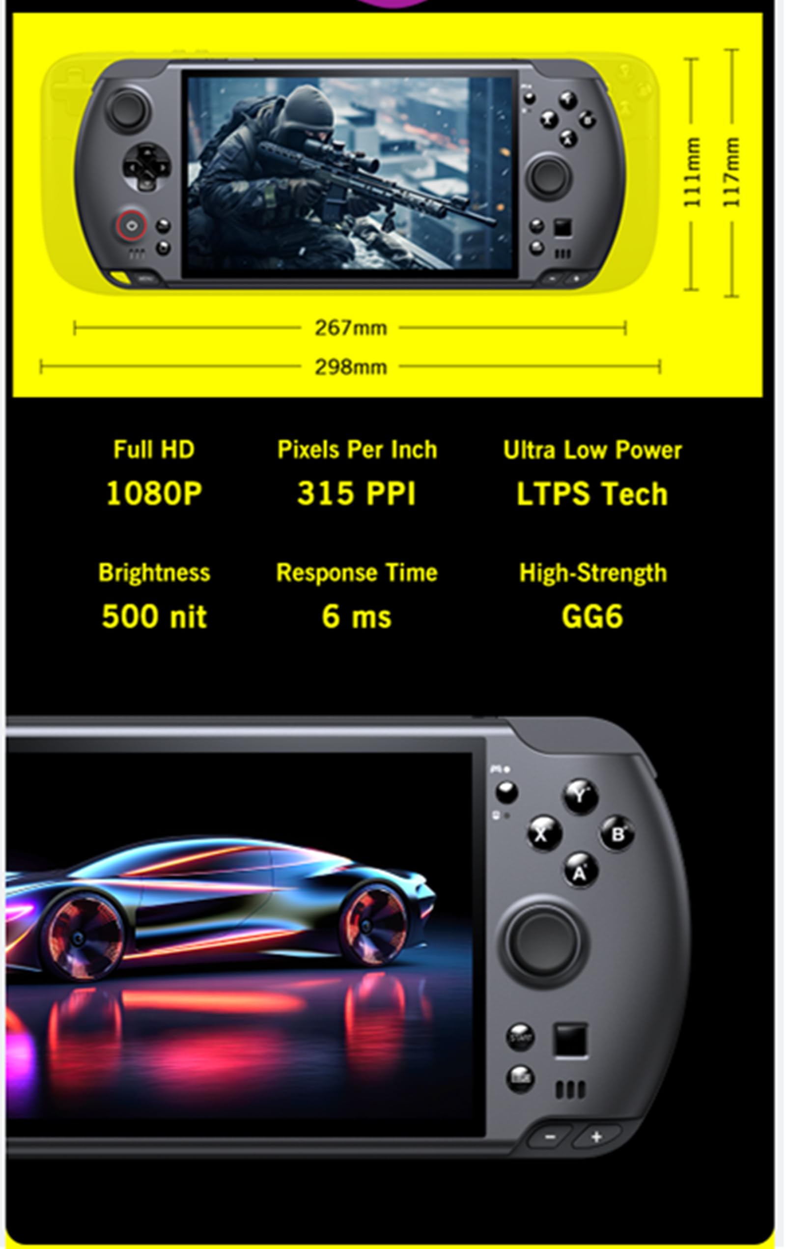 GPDWIN ポータブルゲーミングノート Amazon.co.jp: GPD WIN 5 ポータブルゲーミングPC モバイル ノート