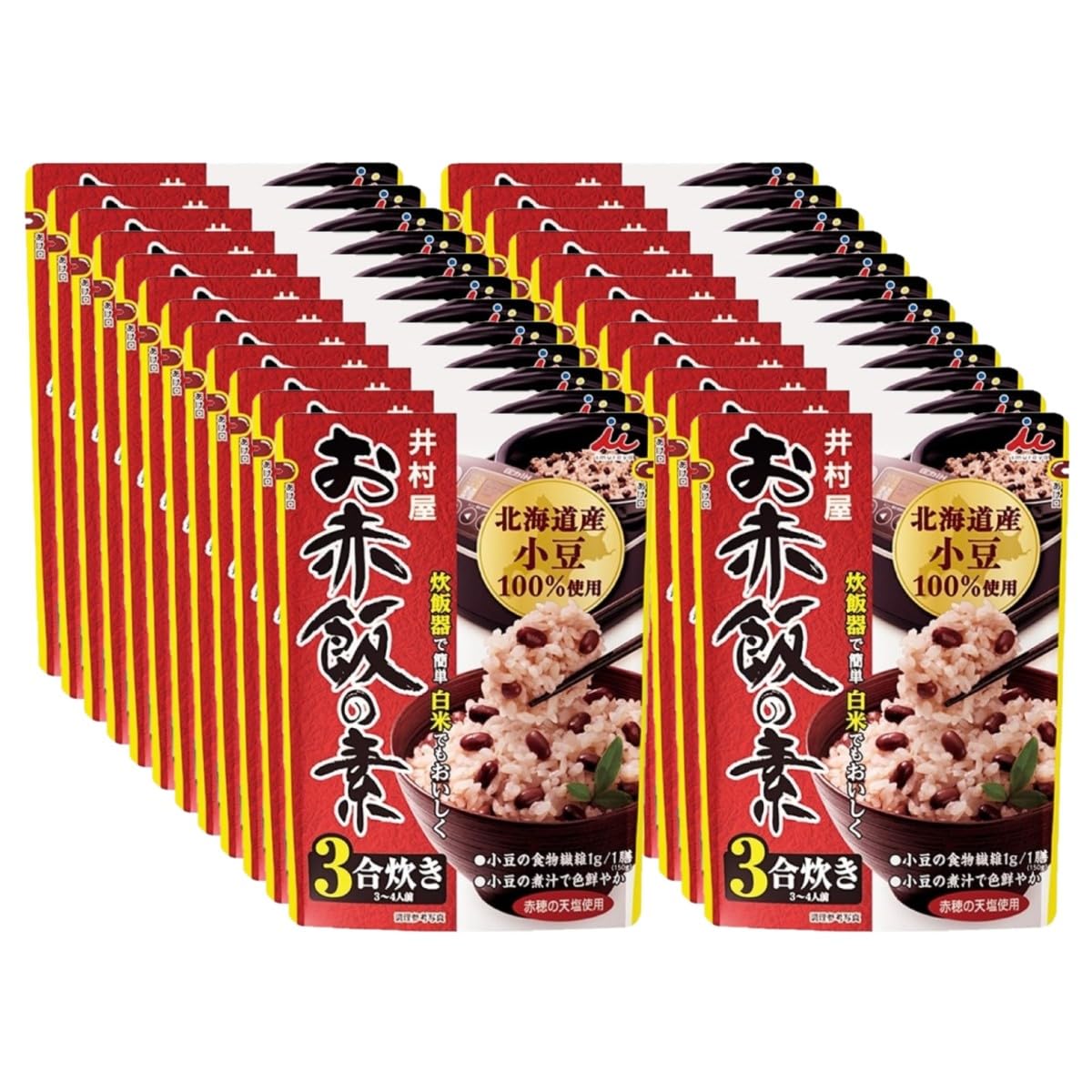 Amazon | 井村屋 お赤飯の素 230g×24袋入 | 井村屋 | ごはん・料理の素