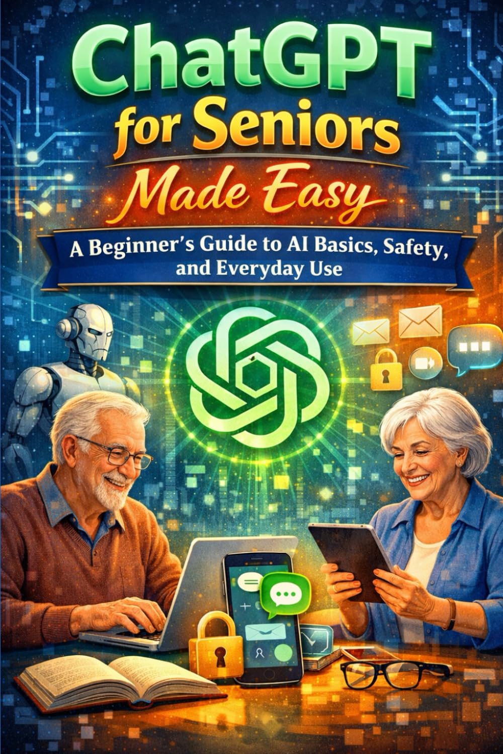 ChatGPT for Seniors Made Easy: A Beginner's Guide to AI Basics, Safety, and Everyday Use