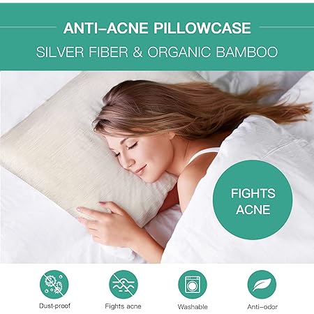silver infused pillowcase