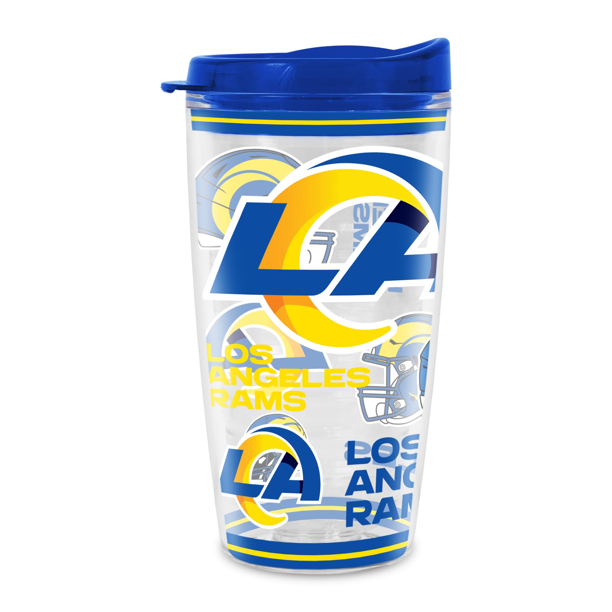 Rico Industries NFL Football Double Wall Mayhem 16oz Tritan Tumbler W Lid
