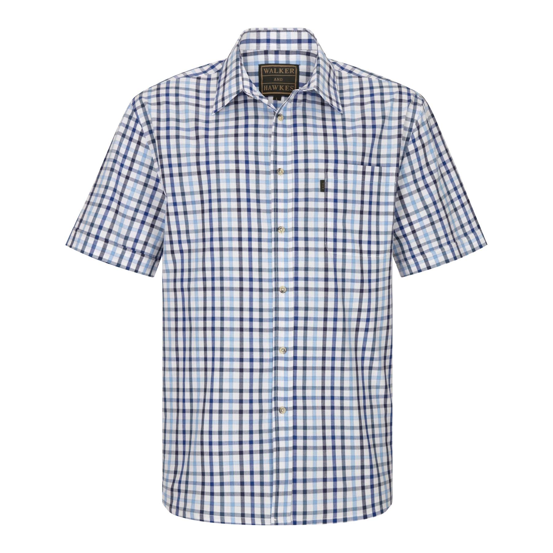 Men's 100% Cotton Short Sleeve Canterbury Country Shirt