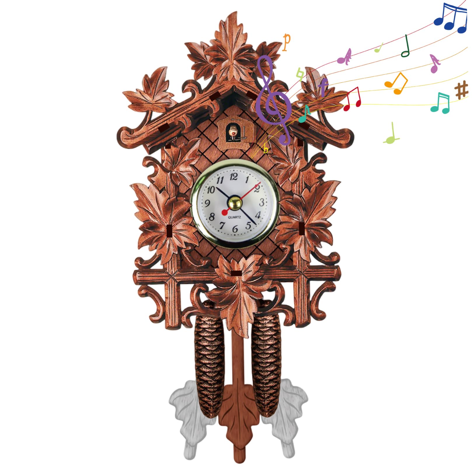 Horloge à coucou rétro Gcroet, le cadeau idéal pour décoration de maison