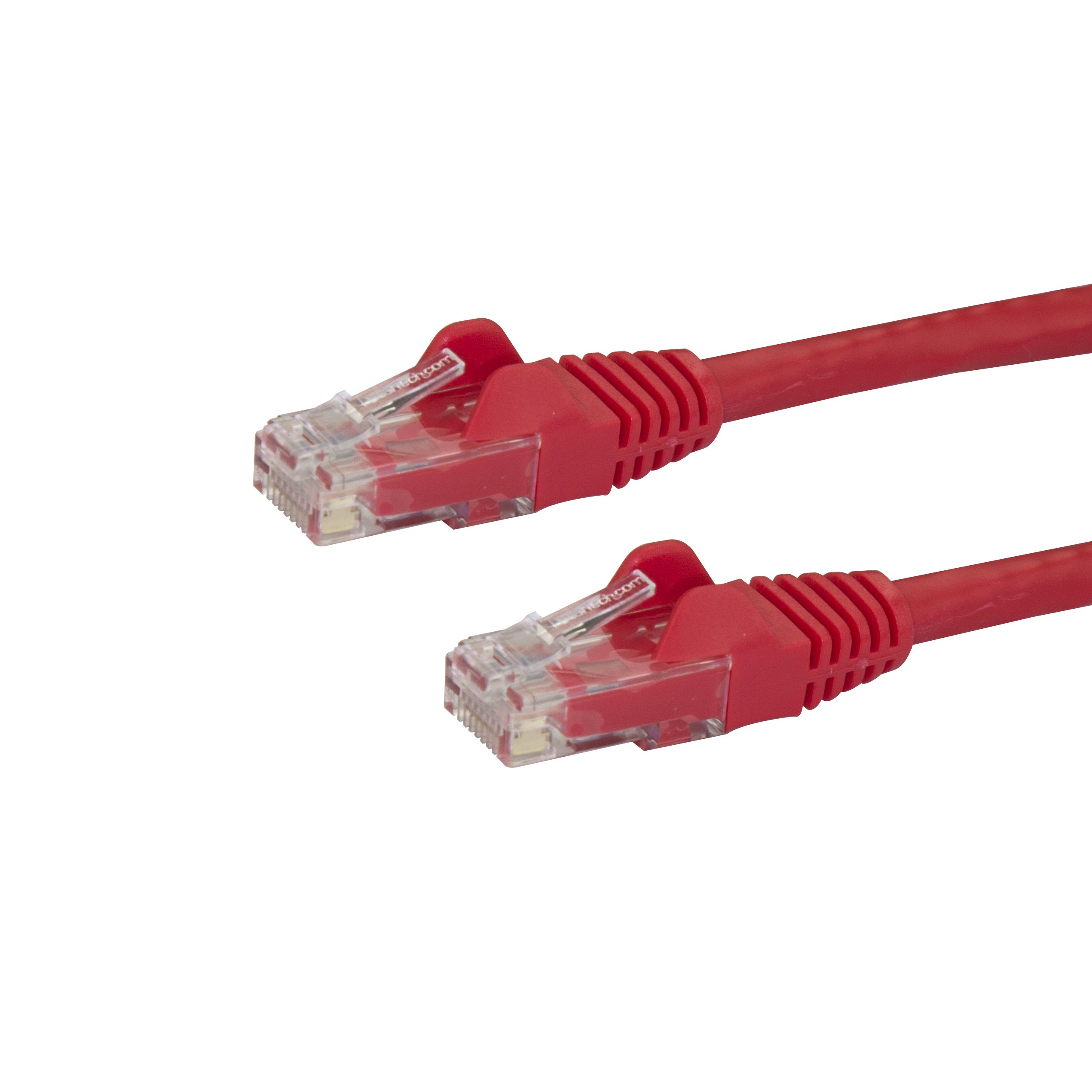 StarTech 3ft CAT6 Ethernet Cable - Black CAT 6 Gigabit Ethernet Wire -250Mhz 100W PoE RJ45 UTP Network Patch Cord Snagless with Strain Relief (N6PATCH3BK) — view 59