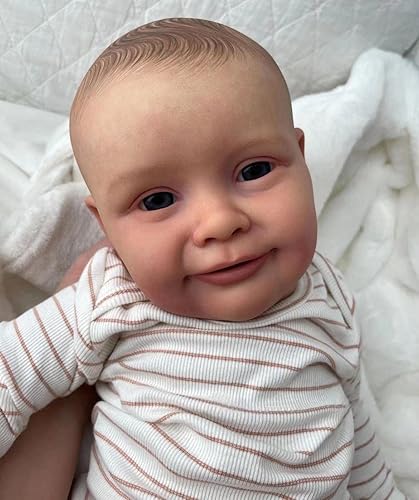 Miniatura 4 de Pinky Reborn Muñecas realistas de bebé Reborn de 26 pulgadas y 26.8 in, vinilo de silicona suave, muñecas de bebé recién nacido, muñecas de bebé de