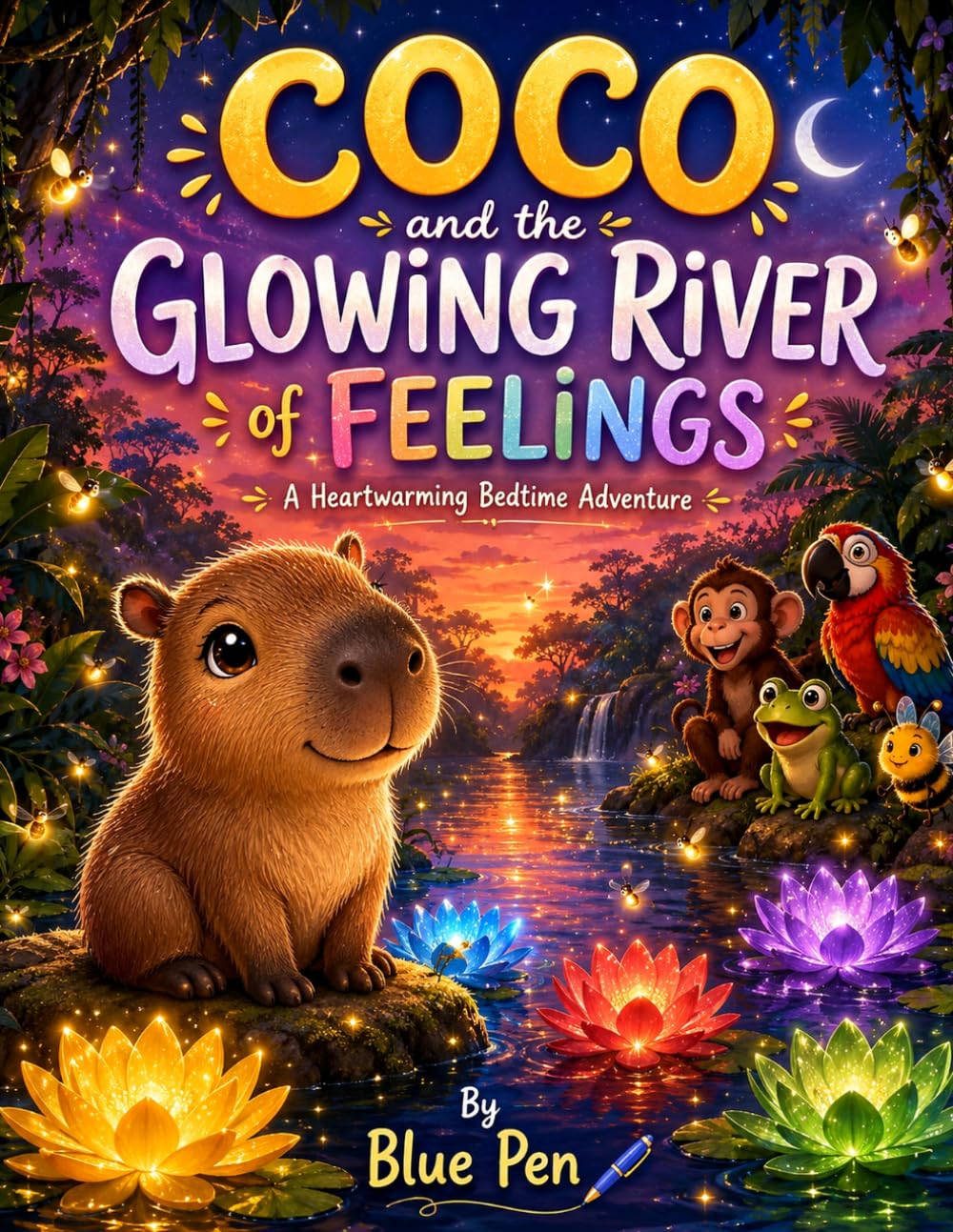 Coco and the Glowing River of Feelings: A Heartwarming Bedtime Adventure About Feelings, Friendship, and Finding Calm