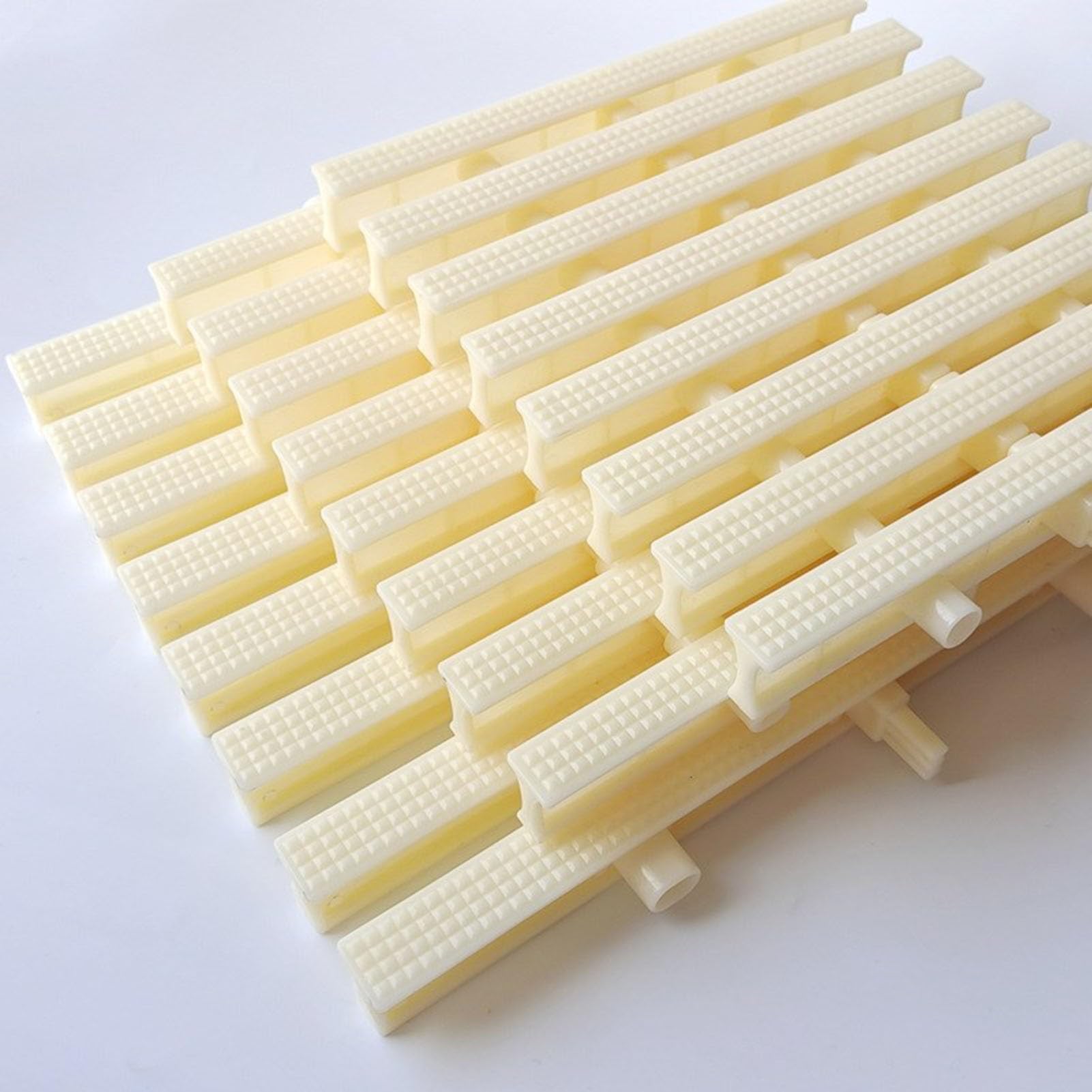 Zestaw Plastikowych Kratek Odpływowych Do Basenu, Osłona Kanału Patio I | Podjazdu(25X100CM_2PIECES)