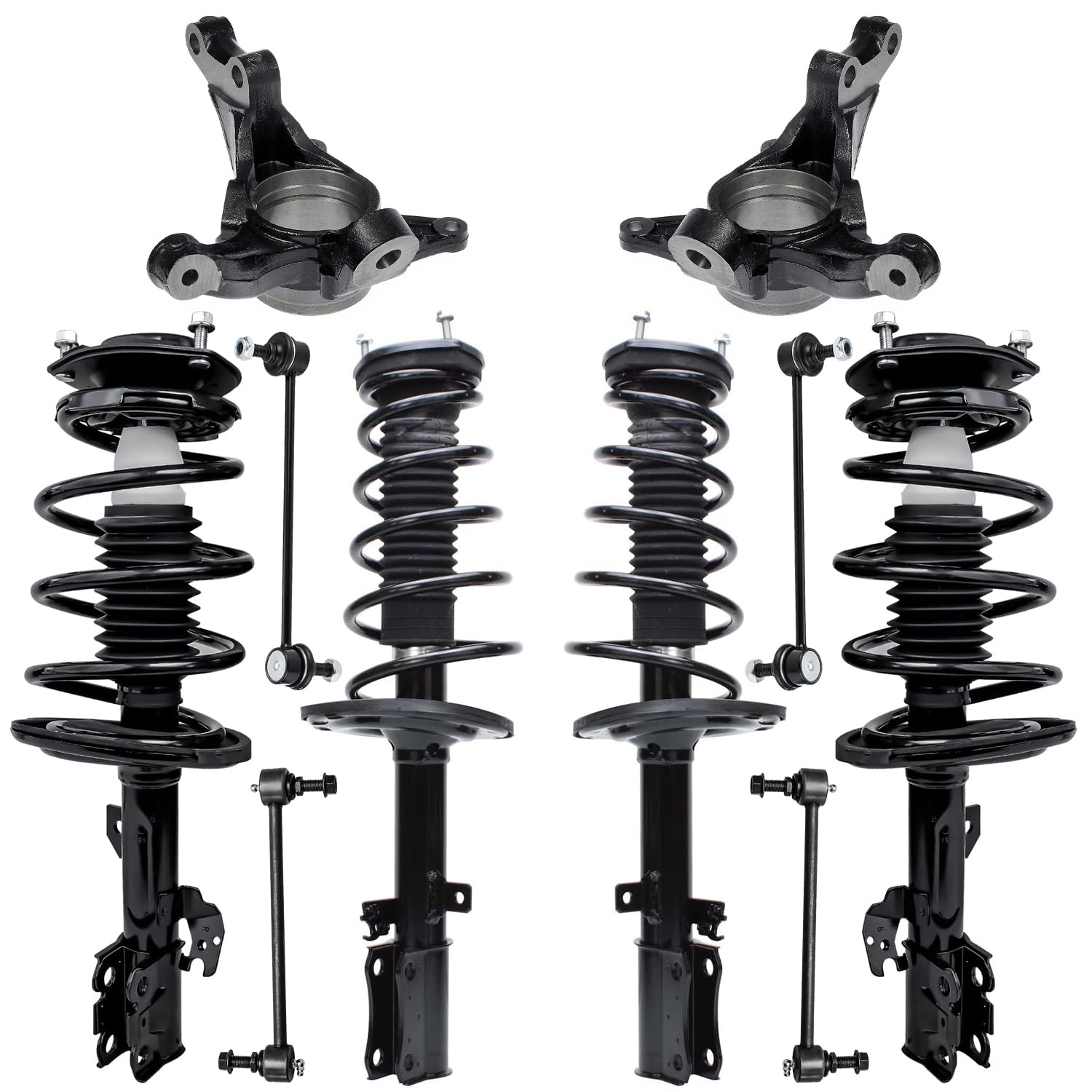 Detroit Axle - Steering Knuckles Kit for 2004 2005 2006 Toyota Camry