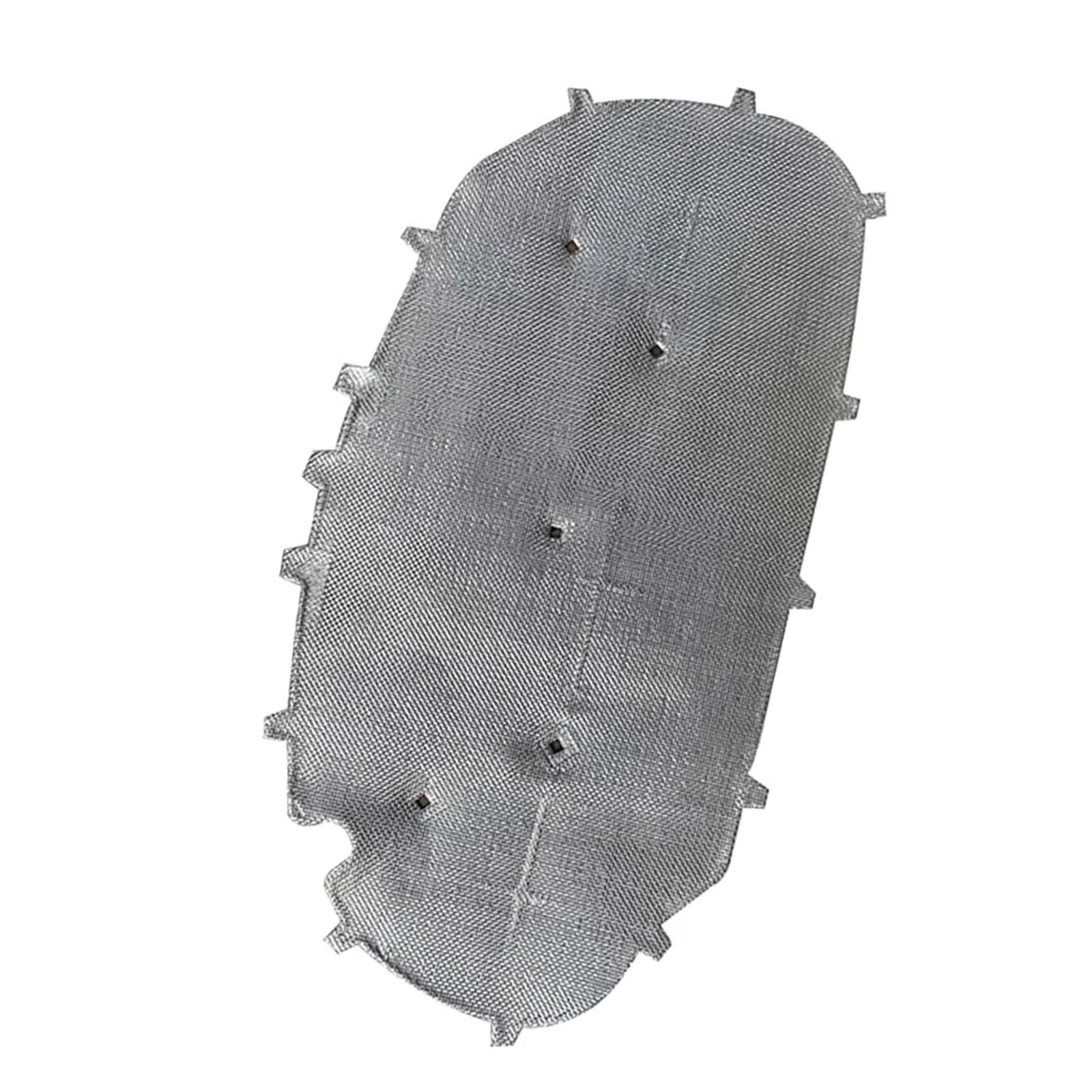Cewsuio Style B Sound Bonnet Insulation​ Car Front Engine Hood Insulation Pad Heat Sound Cotton Soundproof Mat Cover Foam Fireproof Compatible With Vw For Golf 6(Style B)