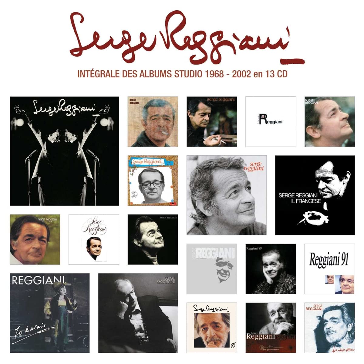 L'Intégrale Des Albums Studio 1968-2002 [Coffret 13 CD]