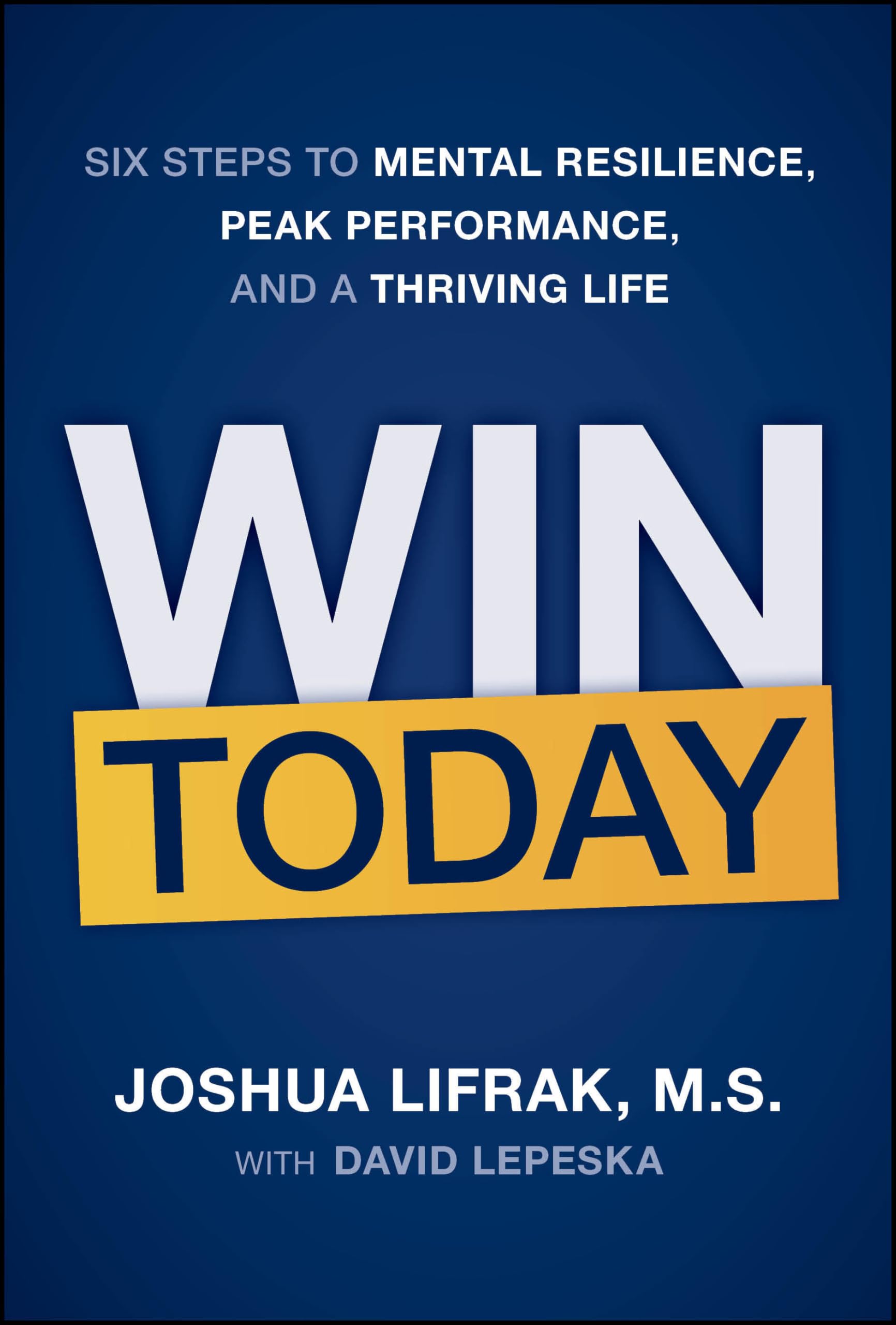 Win Today by David Lepeska (Hardback Book)