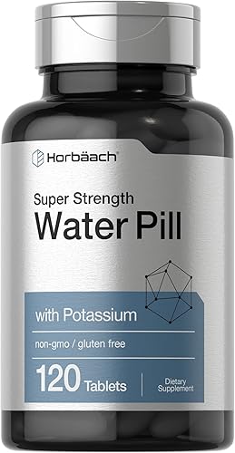 Horbaach - Pastillas de agua | Super Strength | 120 tabletas | Suplemento vegetariano, sin OMG y sin gluten