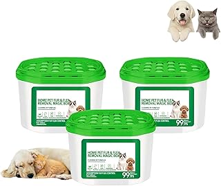 Home Pet Furs & Odor Removal Magics Box,360°-Rundum-Haarsammler In Der Luft, Leistungsstarke Vollwinkel-Fell,Automatischer Lufterfrischer Staubfilter Entfernung Tierhaarentferner