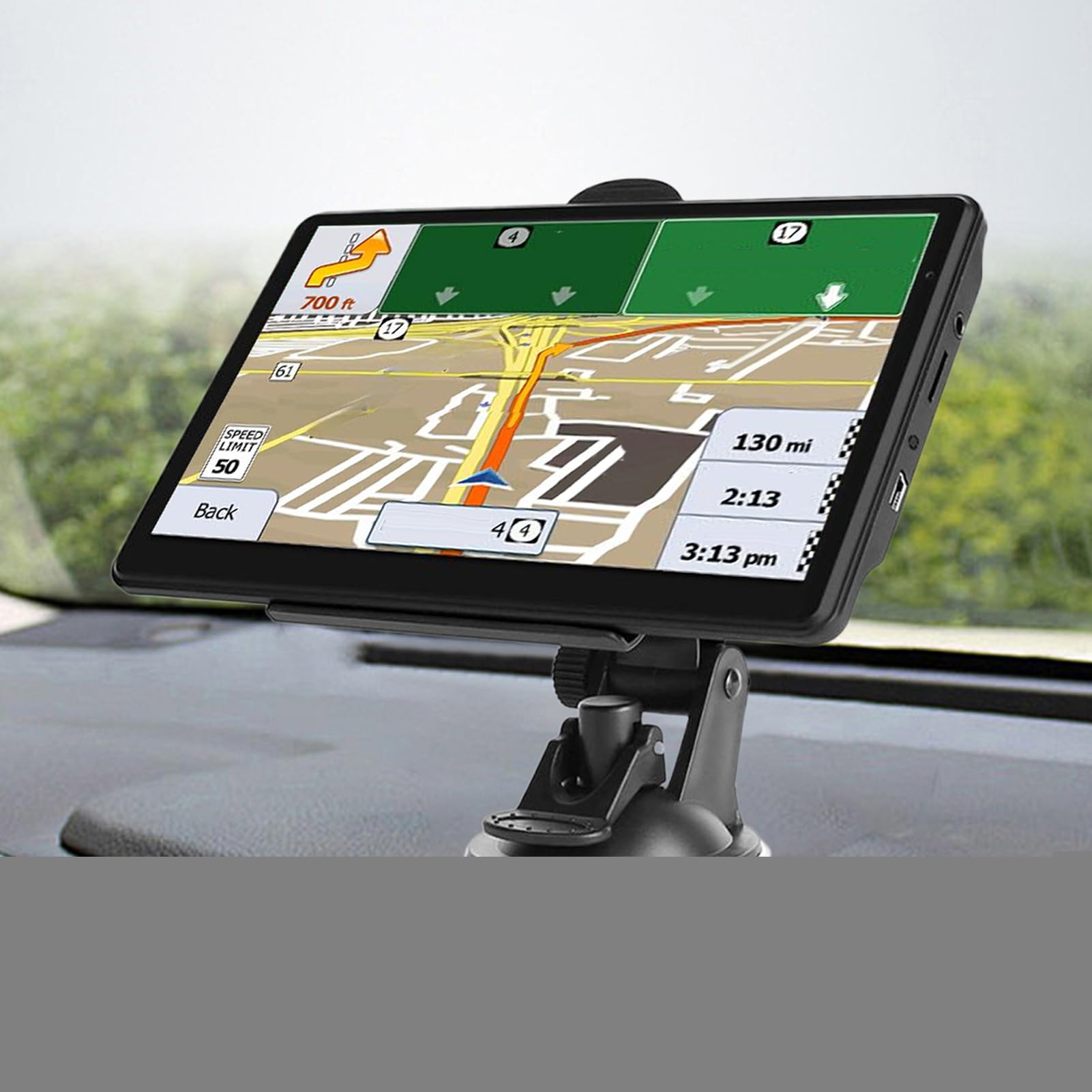 Navegación GPS Para Coches | Navegación Del Coche 17.7 cm - Dispositivo de