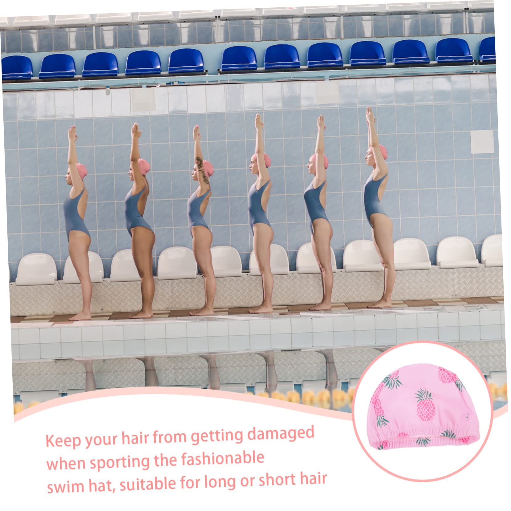 Toddmomy 5 Set Cuffie Per Elasticizzati Con Design Cartoon Leggeri E Confortevoli Adatti Per Ragazze E Ragazzi Protezione Per Piscina 2 Pezzi * 5