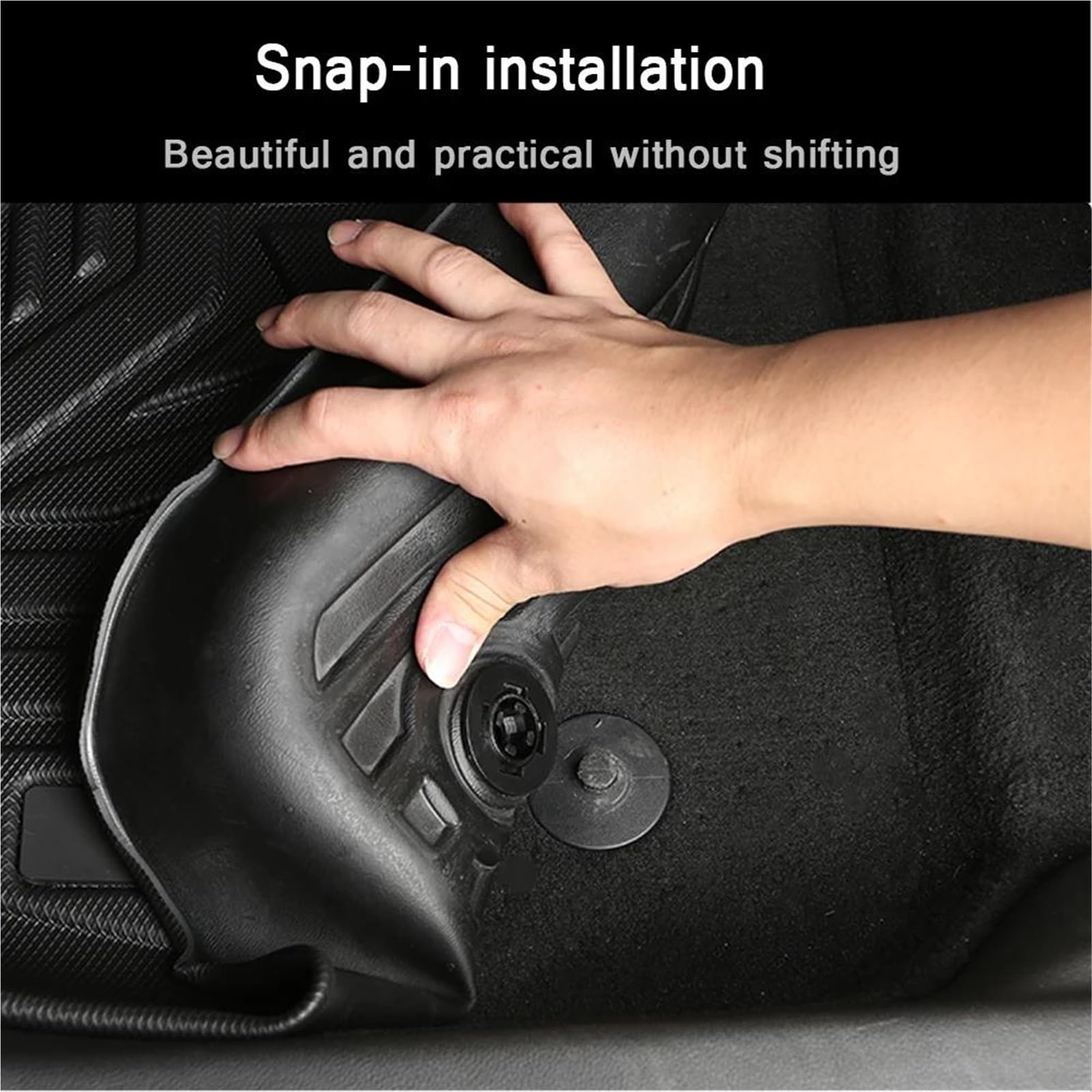 Tapis De Sol Voiture Imperméable Et Antidérapant pour Elantra 2017 2018 2019 2020