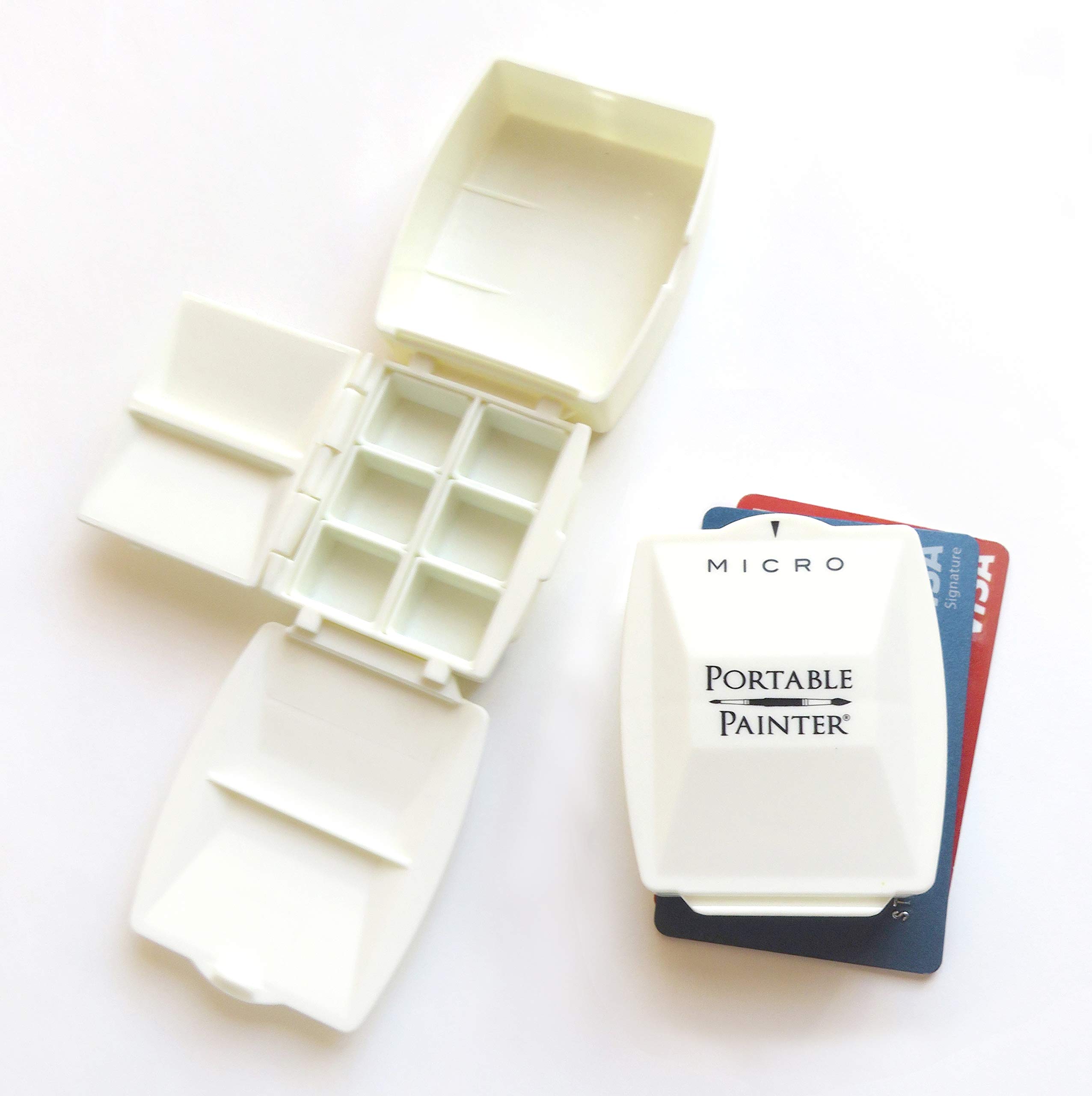 Micro Portable Painter Watercolor Palette with Extra Pans - Travel | Feather-Weight | Simplify Your Life