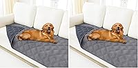 Vista 140 de Smiry Manta impermeable para cama de perro de 30 x 53 pulgadas, suave manta reversible para mascotas, lavable, a prueba de fugas, para sofá