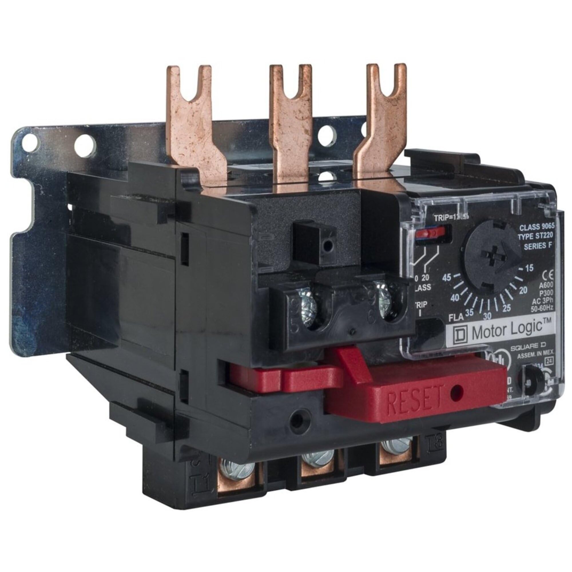 SCHNEIDER ELECTRIC 9065ST220 Solid State Overload Relay 600 VAC 45 Amp