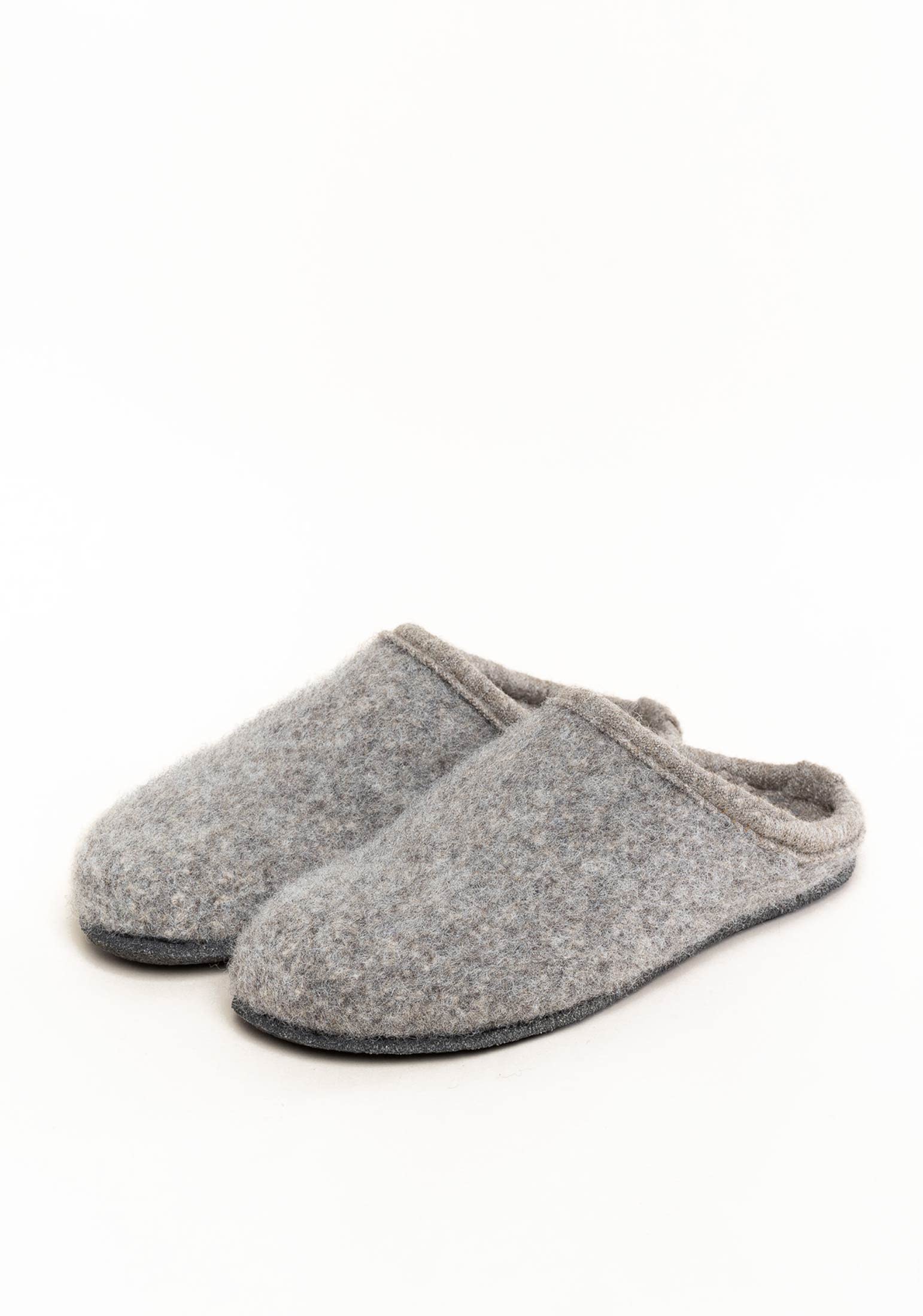 Gottstein Filz-Hausschuh ALP-COMFORT NATUR - Damen & Herren Pantoffel aus seltenen Wollen