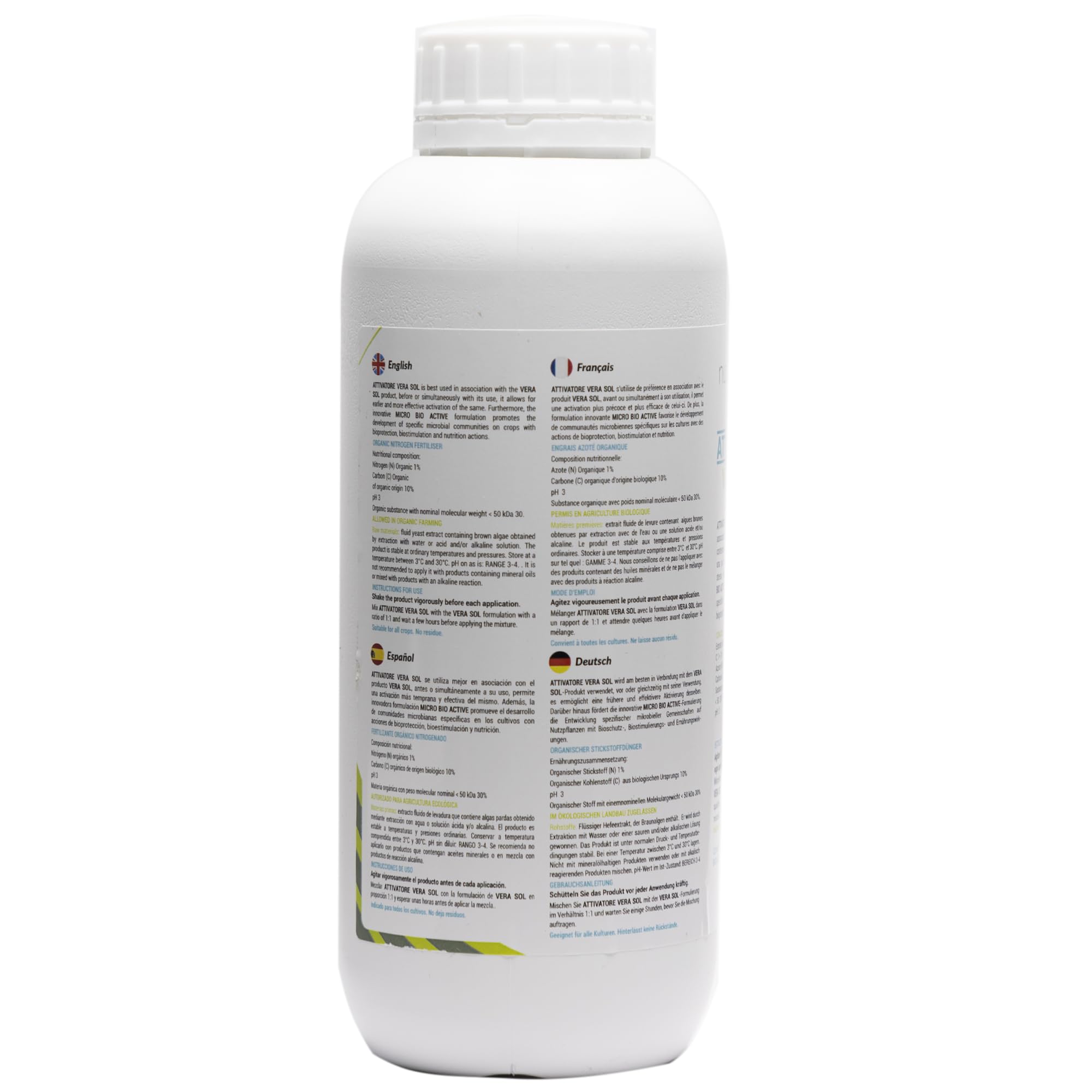 Vera sol bio- Repellente Insetti Dannosi a base di Beauveria bassiana, Metarhizium e batteri della rizosfera - 1L