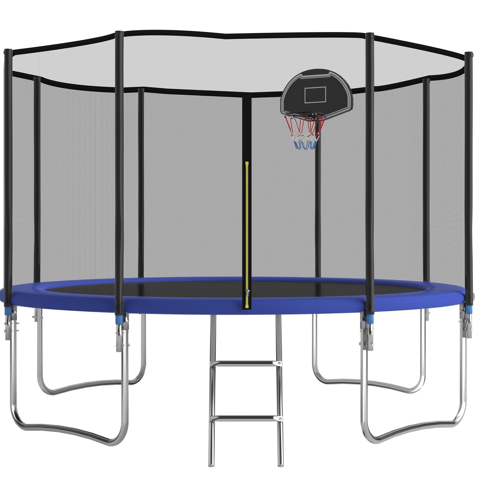 Trampoline D'extérieur De 305 Cm Pour Enfants Et Adultes Trampoline Avec Filet De Securite Tubes Galvanises Antioxydant 97511431