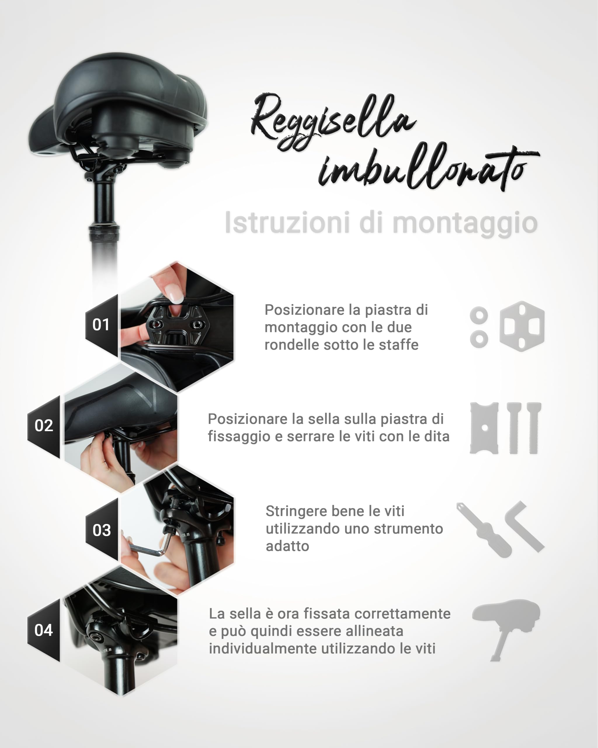 PAJ GPS EASY Finder 4G + Sella per Bicicletta con Supporto Incluso - con Tecnologia Cloud Comfort - Localizzatore GPS per Biciclette, e-bike, MTB e molto Altro Ancora - Localizzatore GPS Antifurto