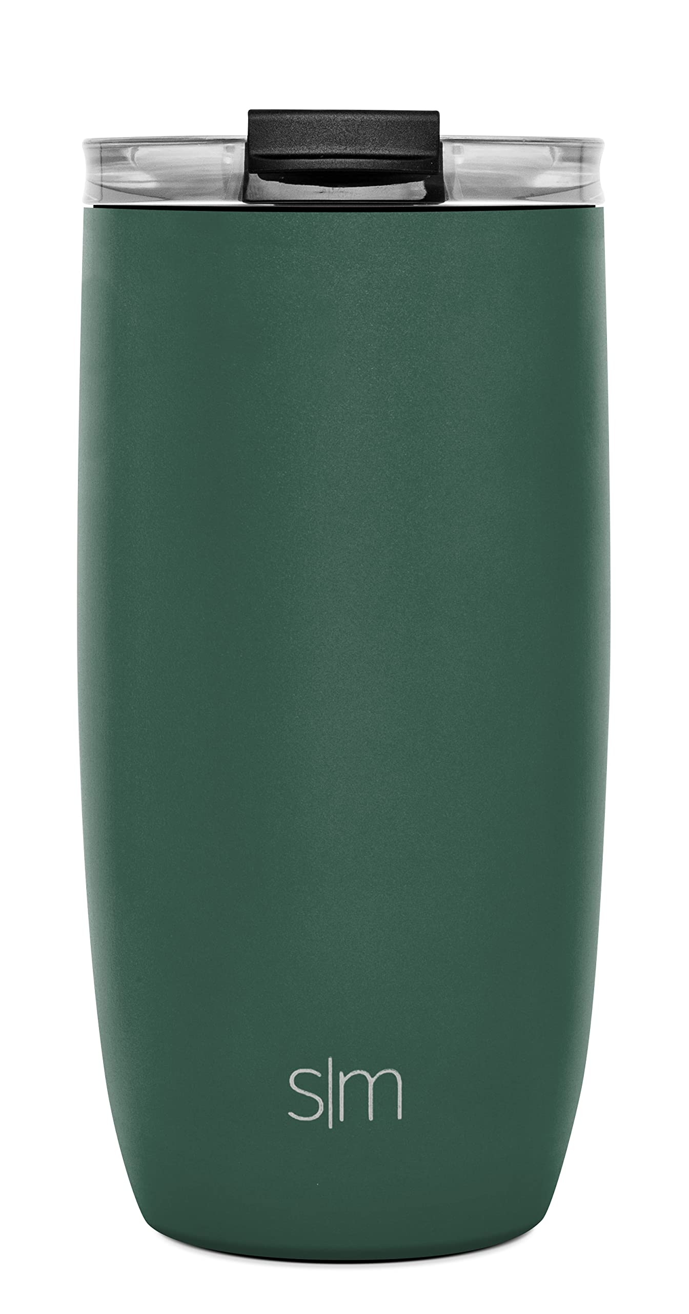 Simple Modern Travel Coffee Mug Tumbler with Flip Lid, Forest, 470ml - Image 2