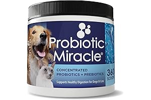 Probiotics for Dogs - (360 Scoops) Affordable and Effective Digestive Supplement