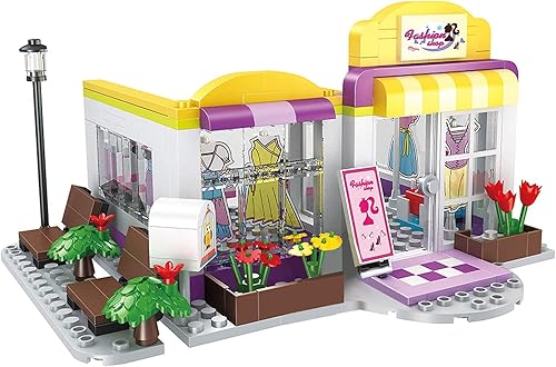 Miniatura 6 de BRICK STORY Dream Girls Friends - Kit de construcción de casa, 892 piezas de bloques de construcción de villas grandes, juego de juguetes de casa de