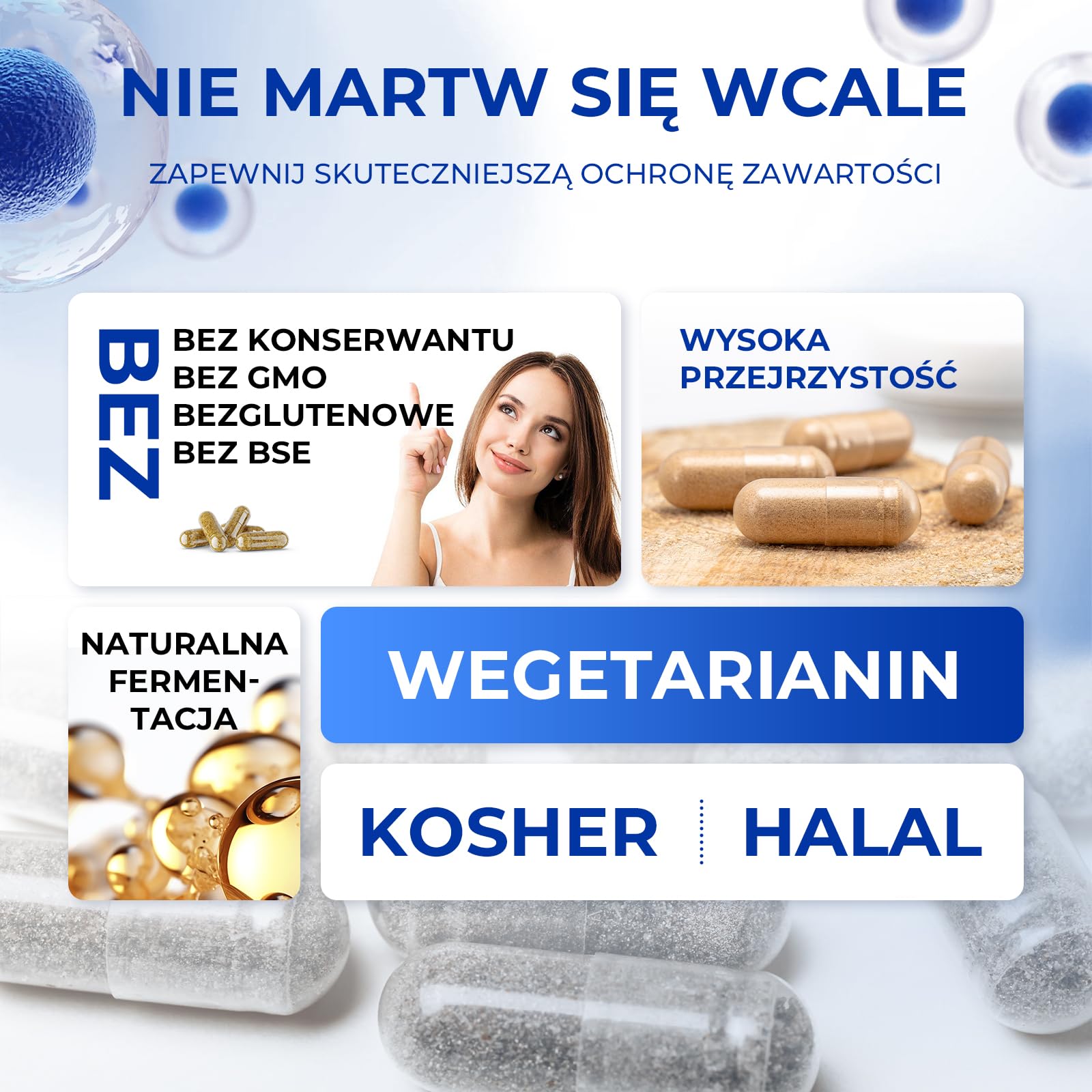 Puste kapsułki wegańskie,100 sztuk rozmiar 1 przezroczyste puste kapsułki,4 rozmiary,pusta kapsułki na pigułki z 2 łyżki,łatwe do przygotowania w domu