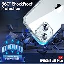 TheGiftKart Ultra-Hybrid Crystal Clear Back Case Cover for iPhone 15 Plus | Shockproof Design | Hard Back Cover Case for iPhone 15 Plus (PC & TPU, Transparent) gallery image