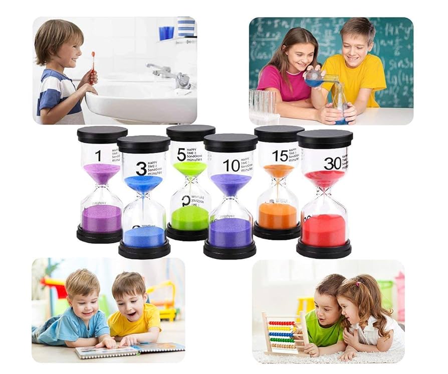 Amazon | 砂時計 インテリアタイマー 砂タイマー カラフルな