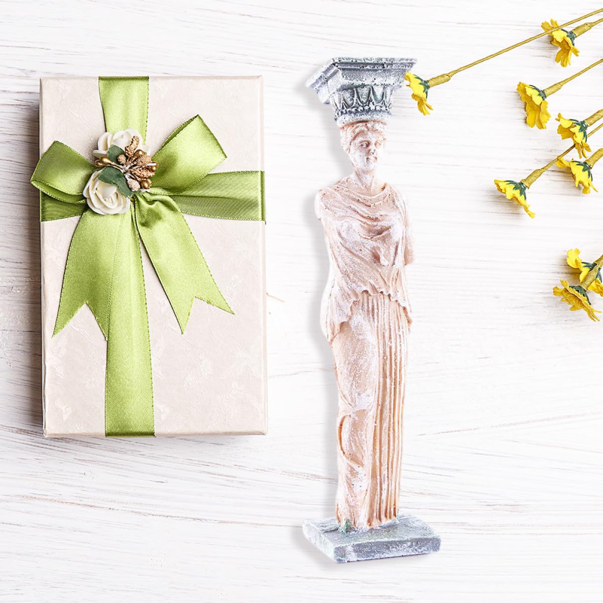 Beaupretty Decoración de Pecera 2 Piezas de Estatua de Diosa en Resina, Accesorios Elegantes para Acuarios de Agua Dulce y Ambiente Submarino