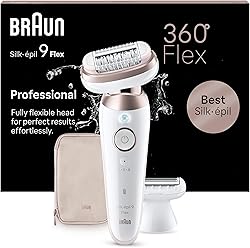 Braun Silk-épil 9 Flex, Epilator with 360 Degree Flexible…
