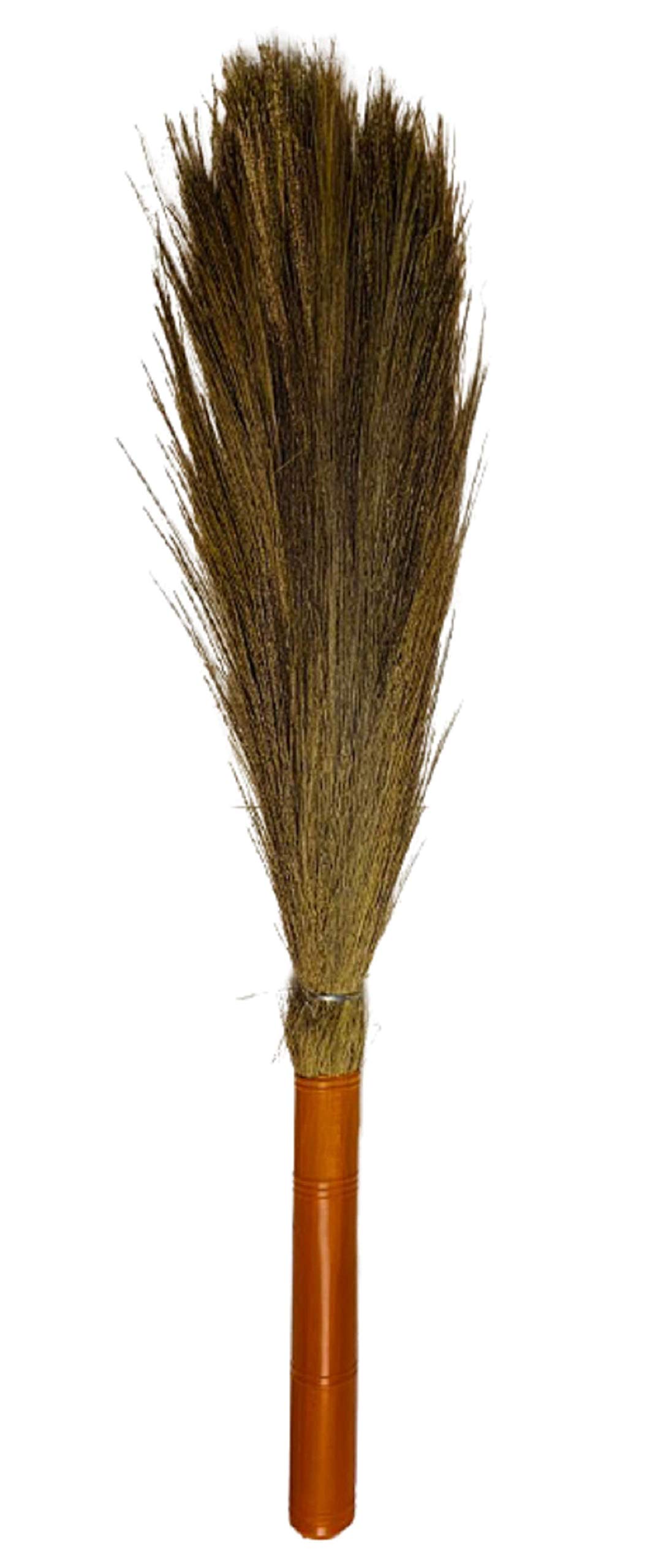 Nagpur Brooms Eco Friendly Soft Grass Broom Stick for Floor Cleaning With Small Plastic Handle (Orange,King Size) Pack of 1 (B08NPBFHNR) Amazon Price History, Amazon Price Tracker