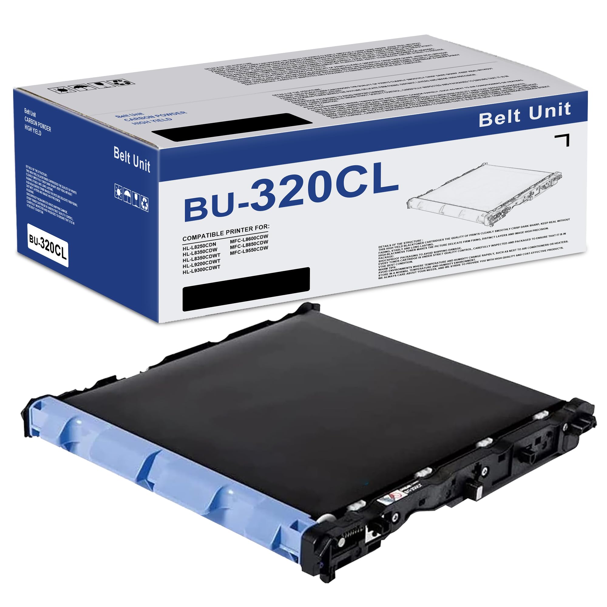 BU-320CL Belt Unit 1 Pack Replactment for Brother BU320CL BU 320CL for MFC-L8600CDW, MFC-L8850CDW, HL-L8250CDN, HL-L8350CDW, MFC-L9550CDW, HL-L9300CDWT, HL-L8350CDWT, HL-L9200CDWT Printer