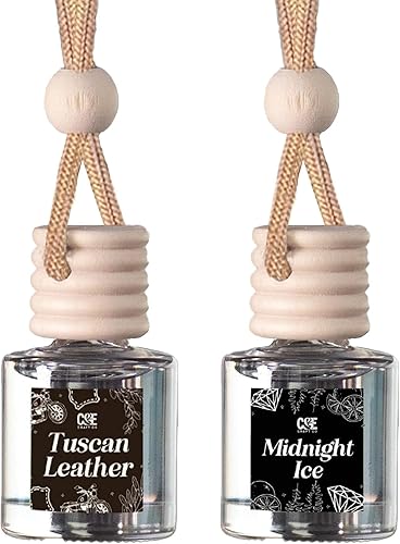 Miniatura 57 de CANDECraftCo - Aceite de fragancia colgante de aire para automóvil, ambientador automático para aceites esenciales, fragancia, aromaterapia, difusor