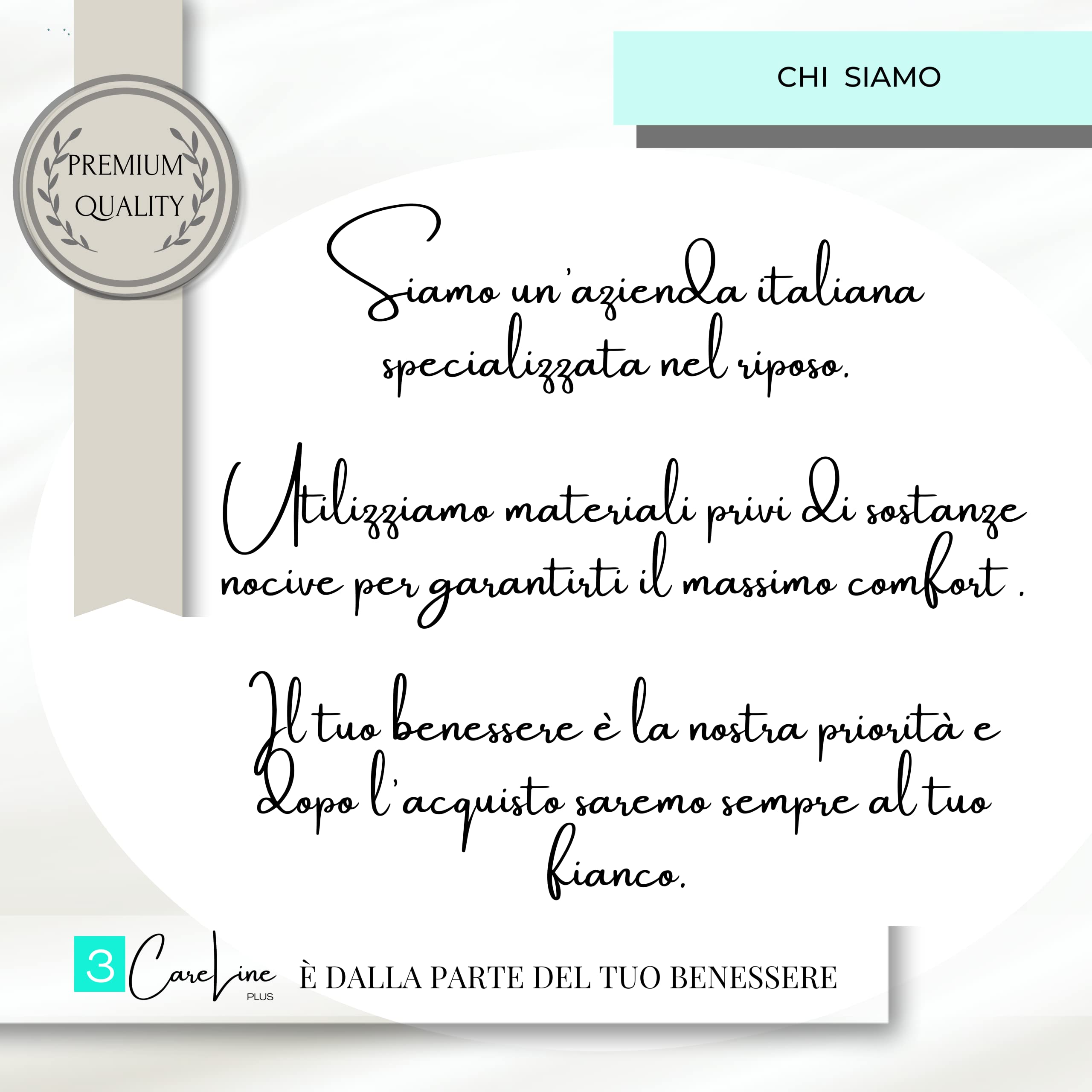 3CareLine - Cuscino per Gambe e ginocchia Dormire sul Fianco - Ortopedico - In memory Foam - Perfetto in Gravidanza
